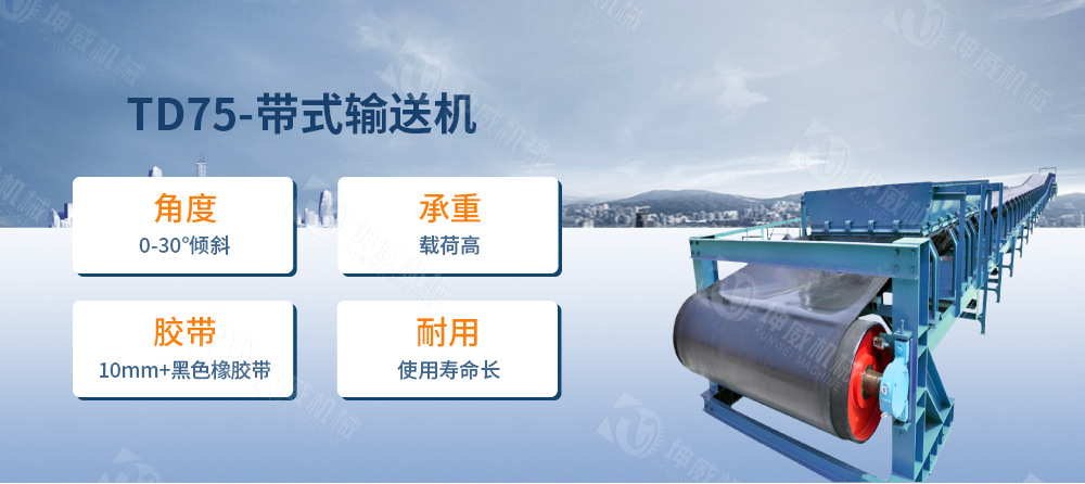TD75皮帶輸送機(jī)簡介